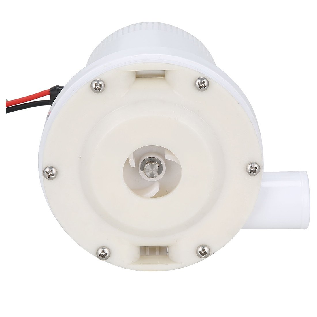 Pompa di sentina per acqua di mare, 2000 GPH, 12 V, per caravan, pesca, mare, rosso