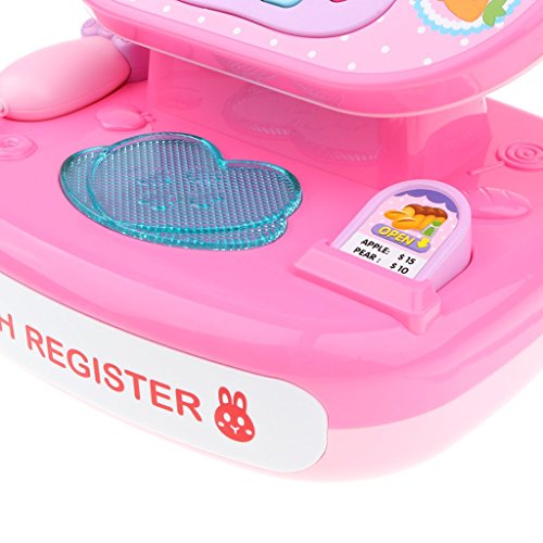 Tubayia Kinder Supermarkt Elektronische Registrierkasse für Kleinkind Kaufläden Rollenspiele Pädagogisches Spielzeug… – Bild 8