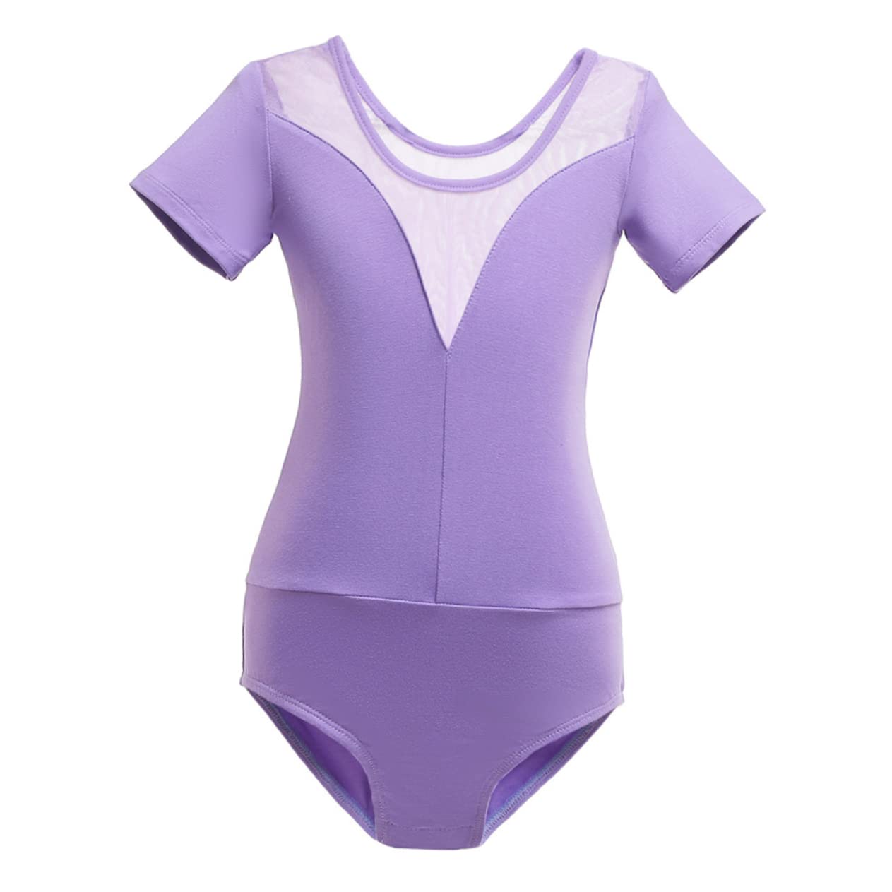NOLITOY Ballet Dress Short Sleeve Ballet Leotard Tutu Skirt Ballet Skirt Gymnastics Leotards for Ballet Practice Outfit Costumes Outfits for Ballet Dancing Costume Purple