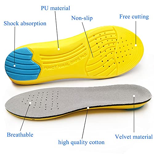 Semelles en gel de silicone taille S 35-40 pour running - 4