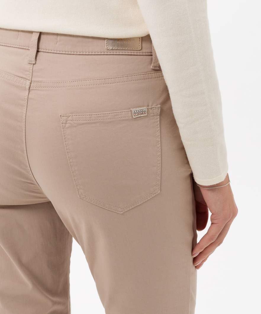 BRAX Feel Good Feel Good Damen Hose Carola – Straight Leg, Stretch, normaler Bund – Baumwolle, Baumwollstretch Damen Feminine Fit