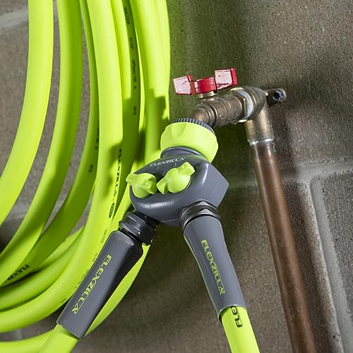 Flexzilla 2-Way Hose Splitter, ZillaGreen/Gray - HFZGA60 - image 6