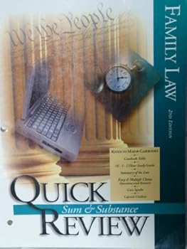 Paperback Family Law (Quick Review Book Outline Series) Book