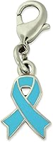 Vista 1 de PinMart Awareness Ribbon Enamel Charm Jewelry