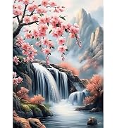 MEIYUDA Diamond Painting Feuilles D'Or Noir 40x30cm - Peinture Diamant 5D Adulte Enfant