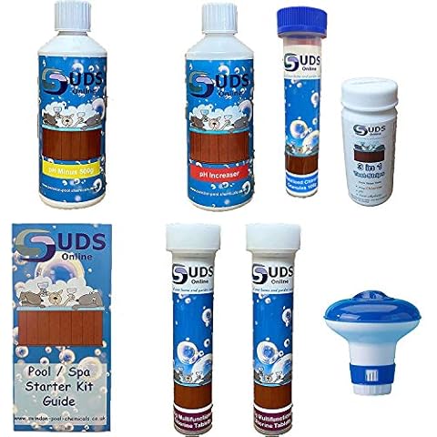 Suds Online 500g Pool Hot Tub Chemical Kit Cover