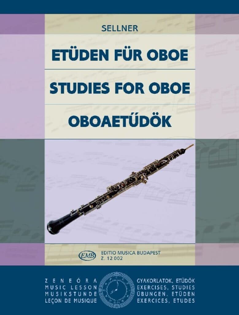 JOSEPH SELLNER : ETUDEN FUR OBOE - STUDIES FOR OBOE      Sheet music – January 1, 2000