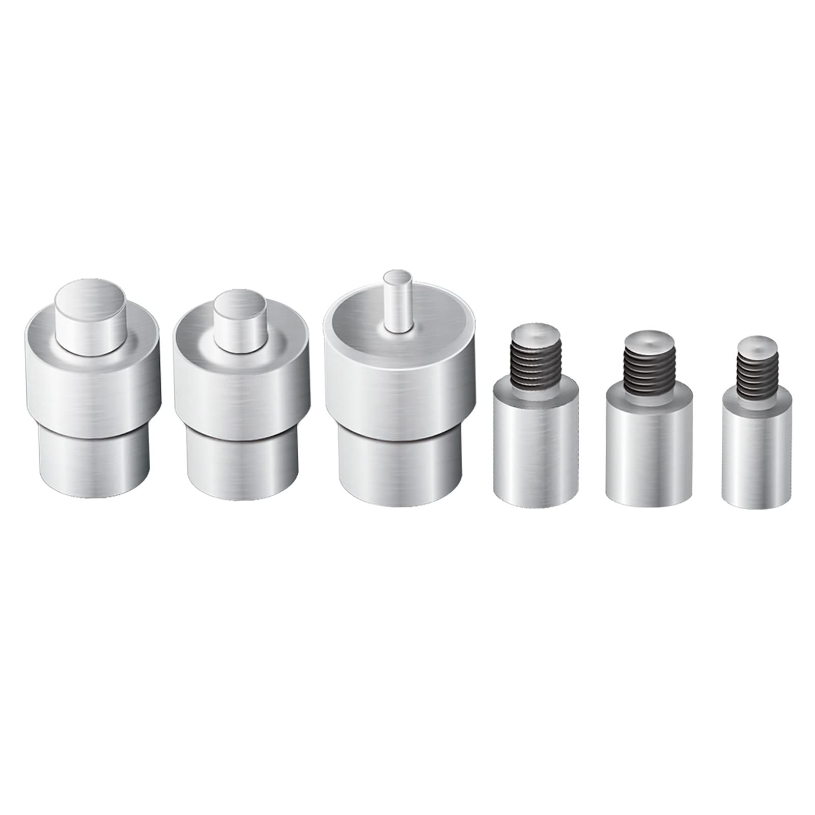 Occhiellatrice Macchina, Occhiello Pressatrice per 3 Matrici (6/10 / 12mm) con 1500 Gommini Occhiello e 3 matrici macchina manuale a pressione Macchina per punzonatura Foro