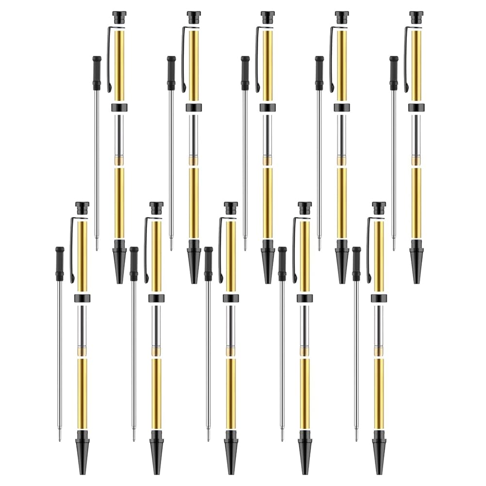 Twist Ensemble Pour Les Kits De Stylo à De Bois Avec 10 Stylos, Point