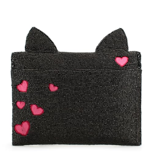 Mary Frances Kitty Couture Crossbody Handbag, Black3