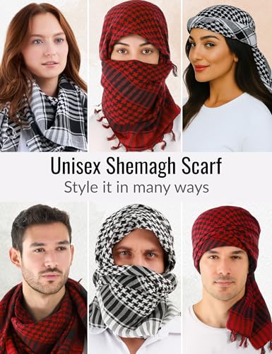 Image of Desert Shemagh Scarf - Stylish & Versatile Fashion Scarf for Men & Women