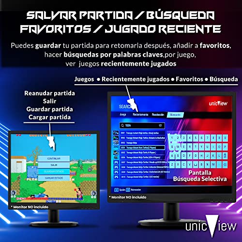 Pandora-box-3D-6100-Juegos-incluidos-Retro-Consola-Maquina-recreativa-Arcade-Video-Ultimo-modelo-2022-Versiones-Originales-Juegos-retro-incluye-juegos-2D-y-3D-Mame-Neogeo-2-joysticks