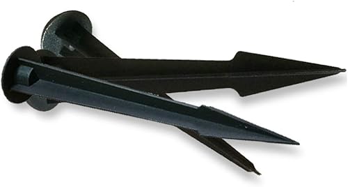 Miniatura 6 de Uonlytech Estaca de aluminio del reemplazo del metal de la estaca 2PCS 689.0 ft m de la iluminación del paisaje del pico de tierra