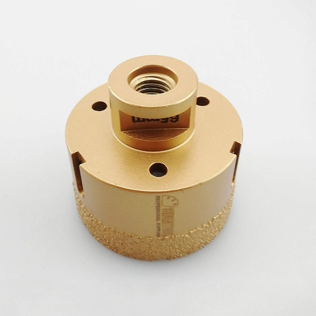 SHDIATOOL Diamond Drill Core Bit Diameter 65mm for Porcelain Tile Granite Marble Dry Drilling, Golden - Image 4