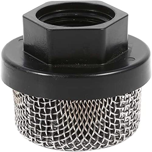 SEIWEI Hose Inlet Filter Strainer Inlet Suction Strainer Mesh Filter Spray Filter for Sprayer 390 395 495, Size 7/8 inch