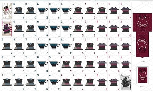 55 Stück Genshin Impact Lyney Poker Charakter Bild für Spieleliebhaber – Bild 6