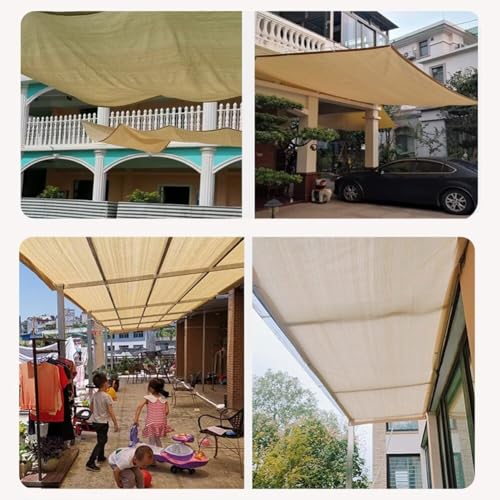 Filet d'ombrage protection UV 90% écran d'intimité robuste pour terrasse