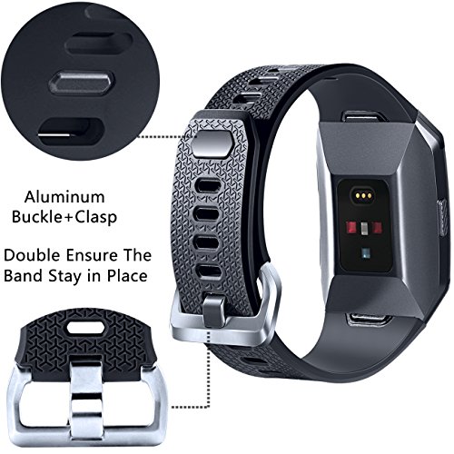 Bands Compatible with fits fitbit Ionic SmartWatch, Watch Replacement Sport Strap for fits fitbit Io