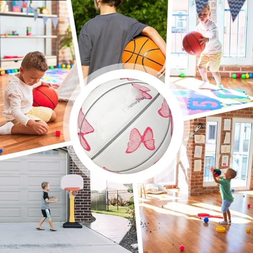 Balón de baloncesto para entrenar en casa gimnasio y pistas de exterior de viaje 4