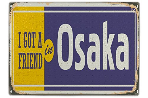 Preisvergleich Produktbild LEotiE SINCE 2004 Puzzle Fernweh Stadt Osaka Japan Bedruckt 120 Teile