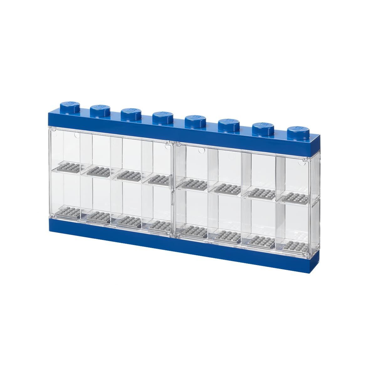 Room Copenhagen Lego Minifigura Display Case 16, Azul, Talla Única