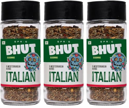 Image of SPRIG Gourmet Italian Seasoning, 40g | Made with 5 Mediterranean Herbs like Oregano, Basil, Thyme etc. | More Herbs, Less Salt | For Pizza, Pasta & Italian Cuisine | Zero Added Fillers & Additives