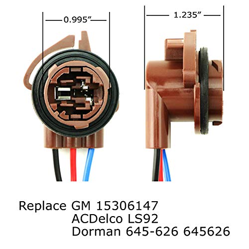 image for iJDMTOY (2) Hyper Flash/Bulb Out Error Fix Wiring Adapters Compatible 