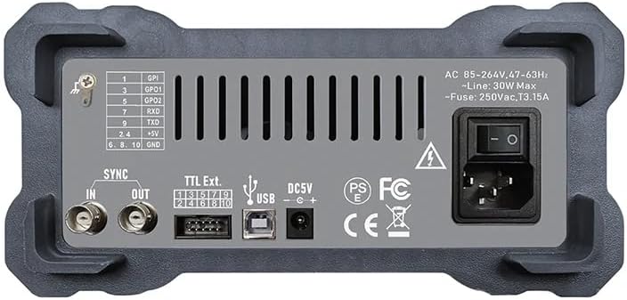 PSG9060 Programmable Pulse Signal Generator, LCD Display, 60MHz, Dual Channel, USB Interface
