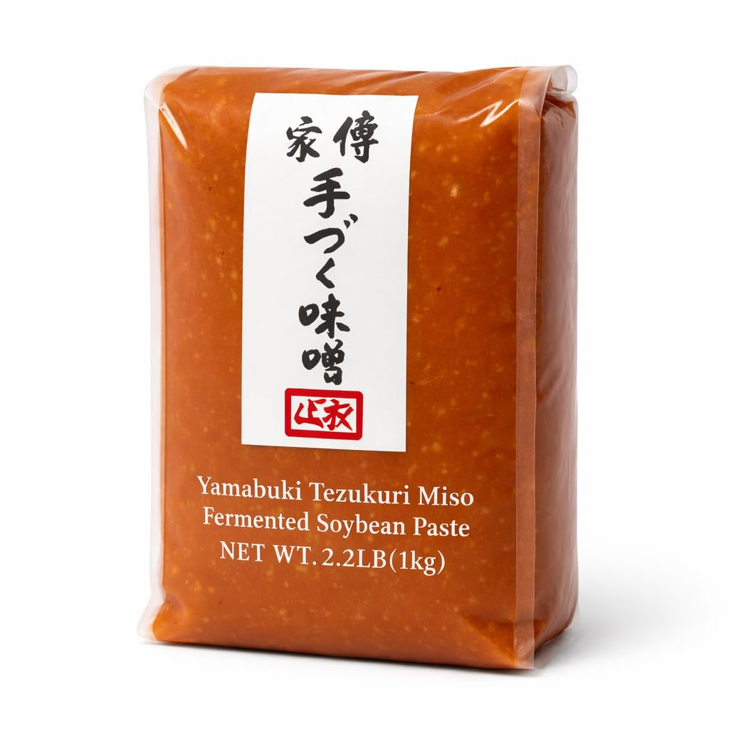 Amazon.com : Yamabuki Tezukuri Aka Miso – Japanese Red Miso Paste