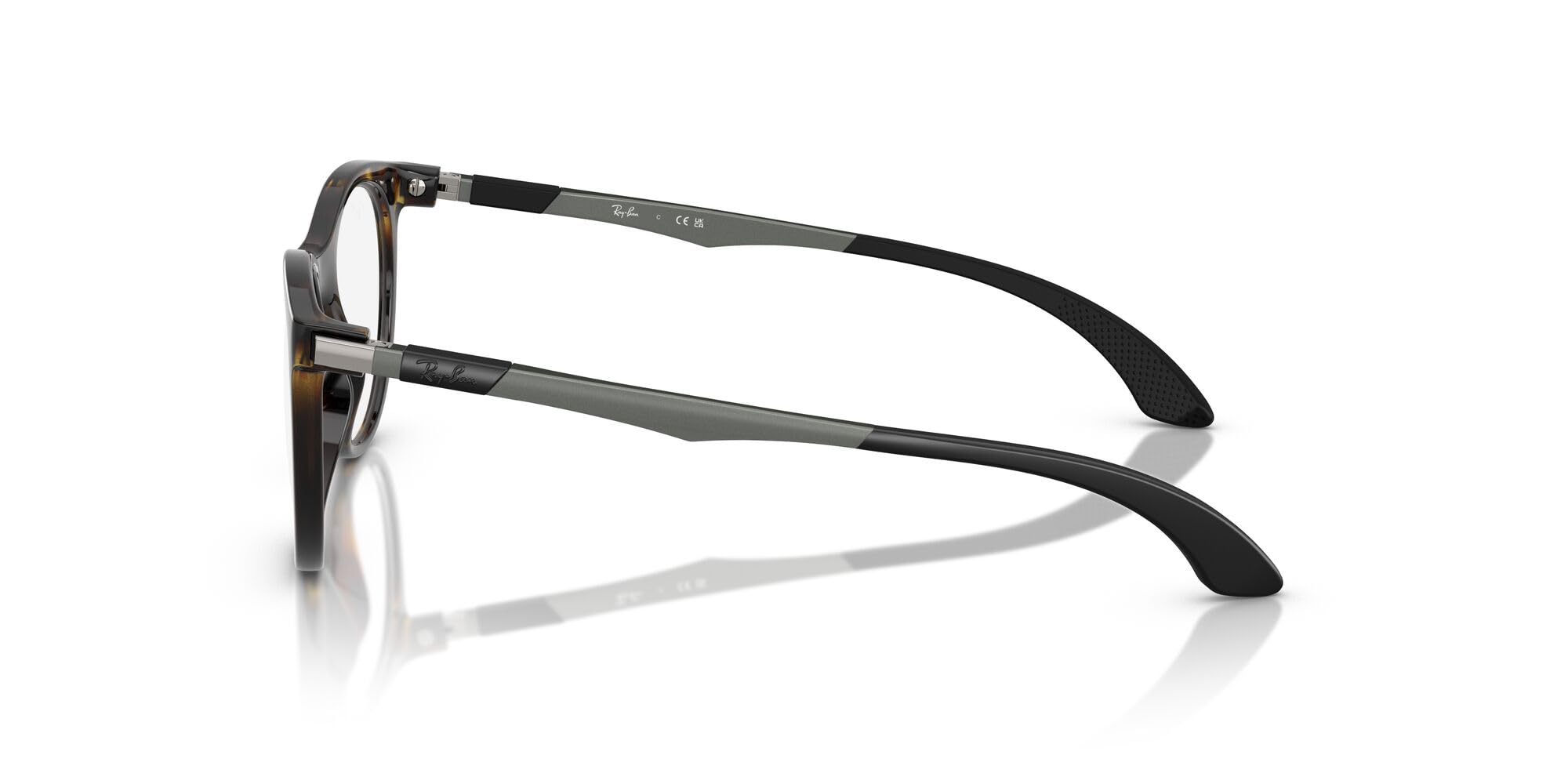 Ray-Ban Damskie okrągłe oprawki na okulary korekcyjne Ry9082v
