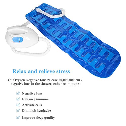 Haox, Electric Bathtub Bubble Massage Mat, Waterproof Tub Massaging Spa,Tub Spa Massager With Remote Control Adjustable Bubble Settings, With Heat (Wind) Function 45.7X14.8In(Us 110V) #TOP6