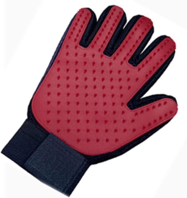 Palamell Cat Grooming Glove Pet Hair Remove Gloves Clean Deshedding Effective Massage Cat Grooming Glove Dog Combs, Left Hand