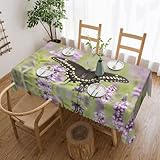 Nombreuses utilisations : notre nappe ronde est conçue avec un motif papillon noir, qui est adaptée pour les dîners, mariages, pique-niques, barbecues, repas-partage et fêtes, restaurants, tous les jours. Excellente nappe pour un usage quotidien, la restauration, les vacances, les occasions spéciales, les brunchs, les buffets, les douches, l'intérieur et l'extérieur.