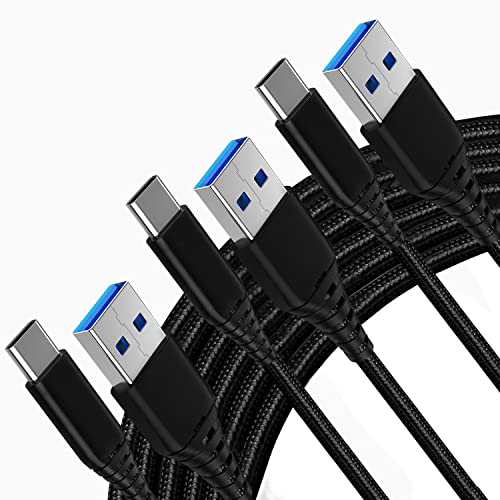 USB A to USB C Charger Cord 3FT 6FT 10FT Cable for Samsung Galaxy A54 5G/A53 A52 A51/A15 A14 A13 A12/A23 A22 A21/A34 A33 A32/A42/A05S A04S A03S A02S,S22 S21 S20 FE,Fast Charging Charge Power Wire