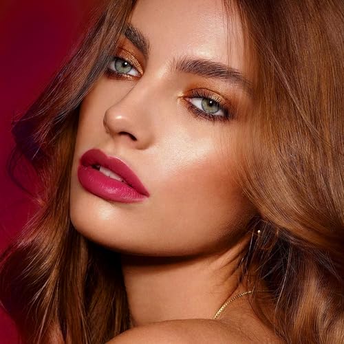 Image of Depuplum Red Lipstick for Women Moisture Lip Gloss Tinted Lip Balm | Sheer Nourishing Hydrating Glossy Creamy Lipstick Glow Reviver Lip Stick for Dry Lips,DM69 Ruby Red