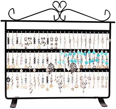 Jewelry Display Stand - Jewelry Hanger - Elegant High-End Jewelry Display Stand (Black)