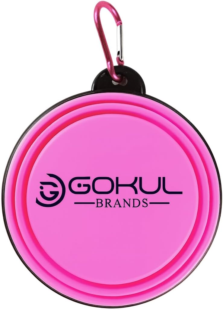 DENTLEY'S Rawhide Alternative Chomping Sticks Dog Treats, 2LB Dog Chews, Bundled with Collapsible Dog Food Bowl (Assorted Color) (Bacon)