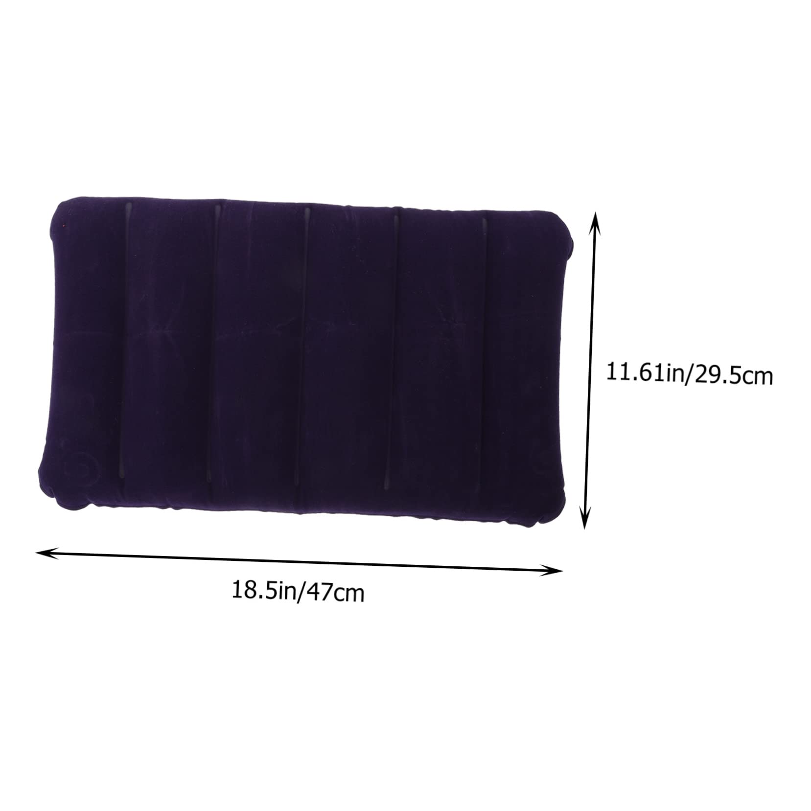 Totority Reliable Air Pillow for Camping Travel Car Comfortable Nap Back Support Pillow