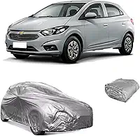 Capa Para Cobrir Carro Onix Hatch Forrada, Impermeável, Anti-U.V. - Protege do Sol, Chuva e Poeira - LOPEZCAR