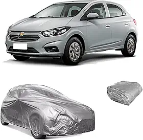 Capa Para Cobrir Carro Onix Hatch Forrada, Impermeável, Anti-U.V. - Protege do Sol, Chuva e Poeira - LOPEZCAR