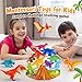 IPOURUP Dinosaur Toys for Kids 3-7 Kid Wooden Stacking Blocks Montessori Toy for 3 4 5 6 7 8 Year Old Boys Girls Christmas Birthday Gifts Toddler Balance Game Ages 3-5 Toys for Boy Girl Age 5-7