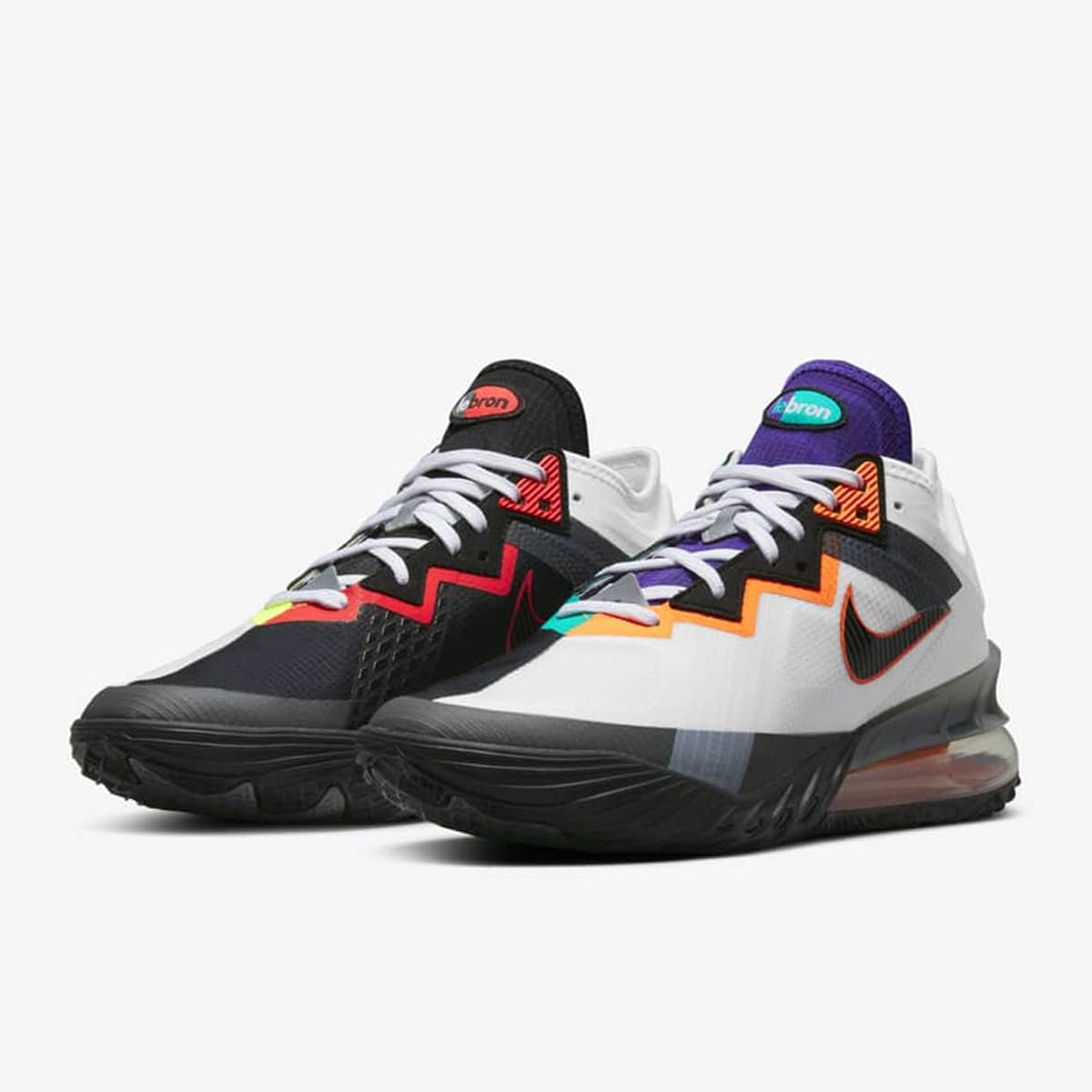 Nike LeBron 18 Low - Neon Nights Basketball Shoes- Basketball Store