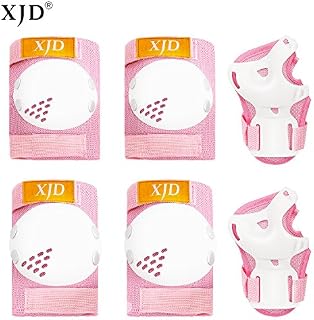 XJD Kids Protective Gear Set Girls Boys Knee Pad Elbow Pads Guards Wrist