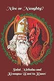  Nice or Naughty?: Saint Nicholas and Krampus Want to Know!