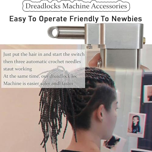 Machine à dreadlocks électrique pour changer de style de coiffure facilement chez soi