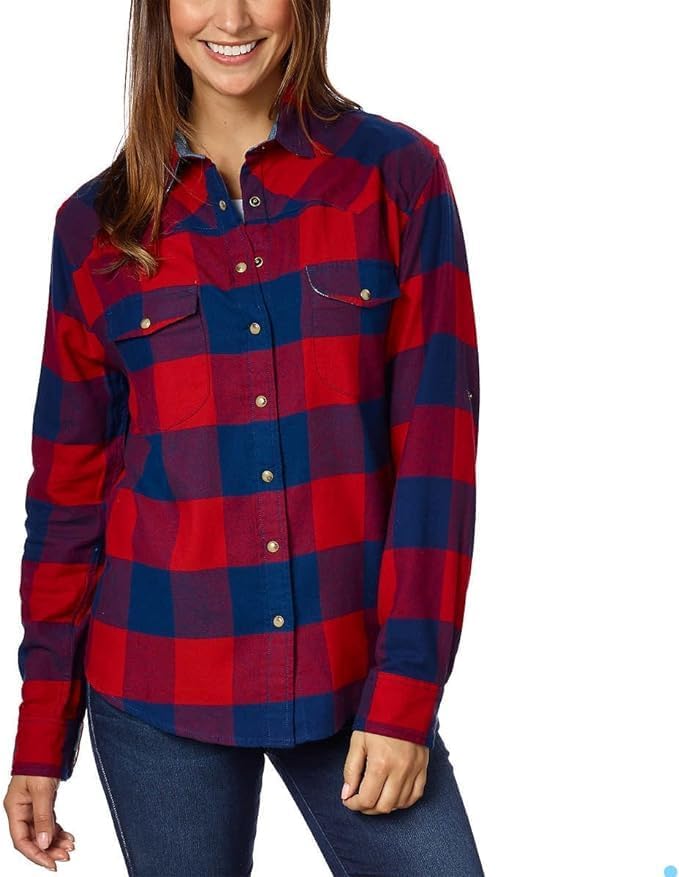 Jachs Girlfriend Ladies' Flannel Shirt