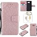 Produktbild für Samsung Galaxy A3 2016 (A310 F) Geprägte Muster Handy PU Leder Silikon Schutzhülle Handy case Book Style Portemonnaie Design für Samsung Galaxy A3 2016 (A310 F) + Schlüsselanhänger/*5 (8)