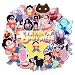 Meet Holiday Steven Universe Sticker 63 PCS PVC Waterproof Stickers for Laptop, Notebooks, Car, Bicycle, Skateboards, Luggage Decoration (Steven Universe)