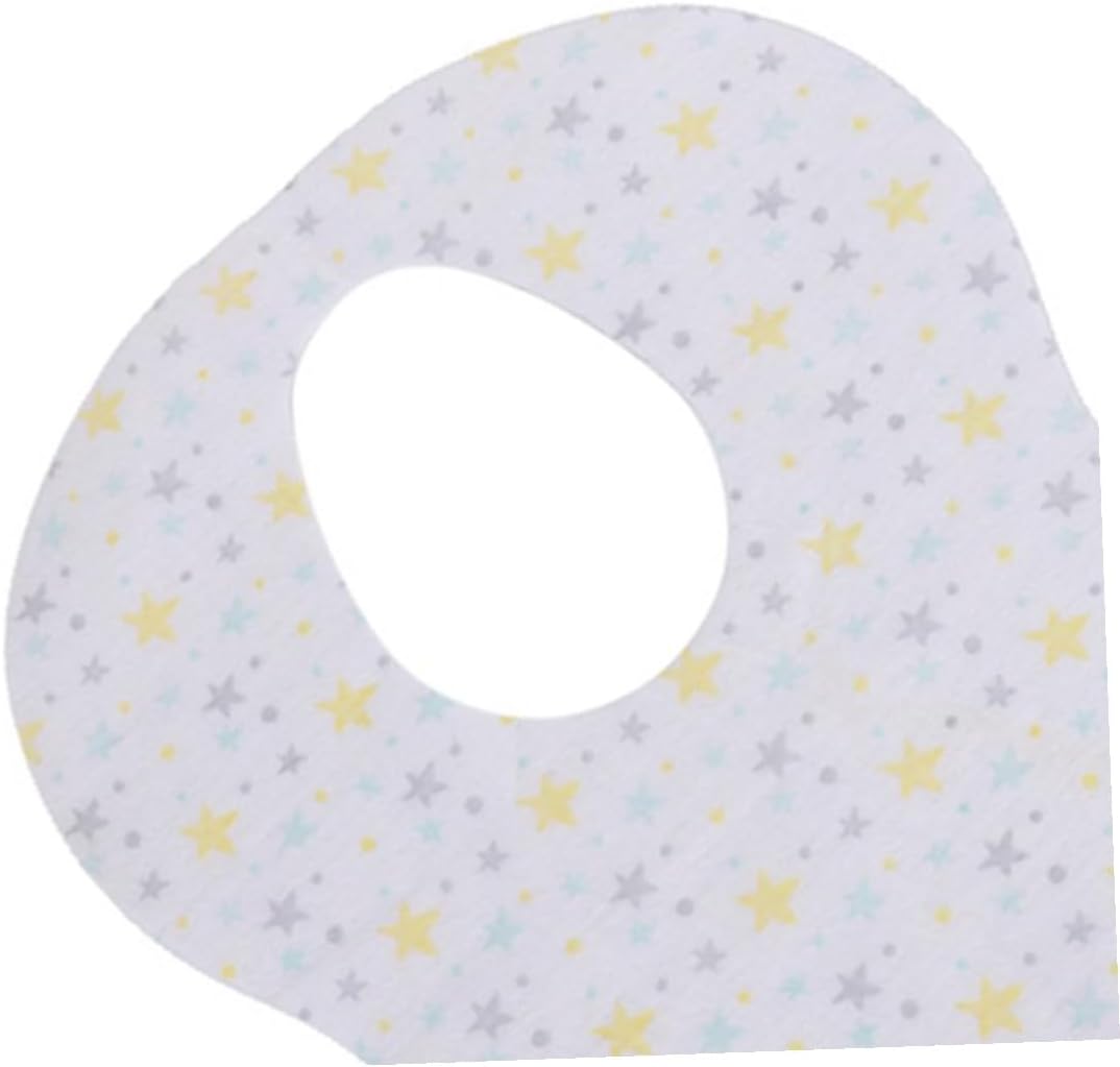 Kisangel Disposable Bibs Apron for Newborns, Portable Waterproof Saliva Towel Bibs for Feeding, 20pcs Full Coverage Suitable for Travel and Mealtime Style