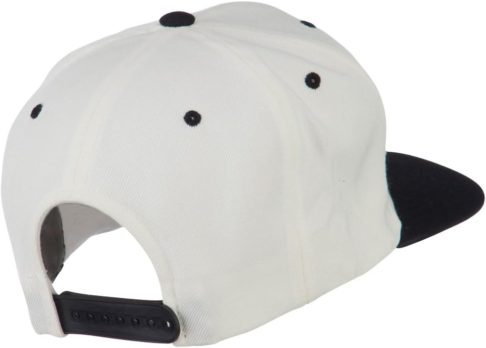 e4Hats.com Large Old English A Embroidered Flat Bill Cap - Image 4